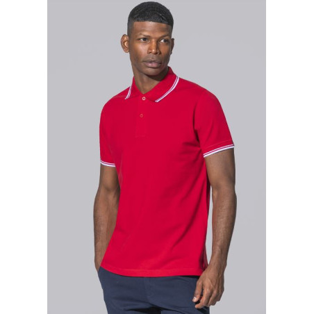 Polo Uomo Manica Corta Regular Contrast PORA210CTR