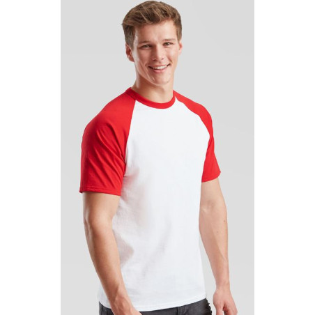 T-Shirt Uomo Manica Corta Valueweight Baseball 610260